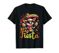 Let's Fiesta Cinco De Mayo Mexicain Chihuahua Party T-Shirt