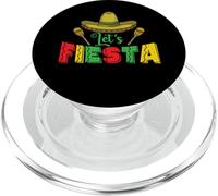 Let's Fiesta Holiday, Mexique, Amérique PopSockets PopGrip pour MagSafe