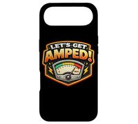 Let's Get Amped Funny Electrician Pun Blague Dire Humour Fun Coque pour iPhone Air