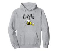 Let's Get Buzzed Drink Beer Honeybee Sweat à Capuche