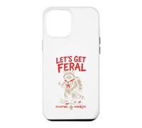 Let's Get Feral! Hiking Scout Racoon Scouting America Coque pour iPhone 12 Pro Max