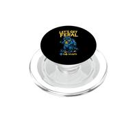 Let's Get Feral! Randonnée Louveteau Scout Racoon Scouting America PopSockets PopGrip pour MagSafe