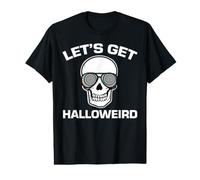 Let's Get Halloweird Crâne hypnotique Let's Get Halloweird T-Shirt Graphique avec Valeur