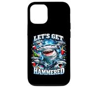 Let's Get Hammerhead Shark Pun Dad Blague Coque pour iPhone 12/12 Pro
