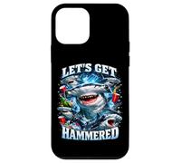 Let's Get Hammerhead Shark Pun Dad Blague Coque pour iPhone 12 Mini