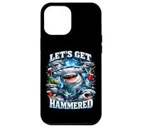 Let's Get Hammerhead Shark Pun Dad Blague Coque pour iPhone 12 Pro Max