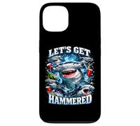 Let's Get Hammerhead Shark Pun Dad Blague Coque pour iPhone 13