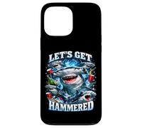 Let's Get Hammerhead Shark Pun Dad Blague Coque pour iPhone 13 Pro Max
