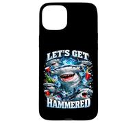 Let's Get Hammerhead Shark Pun Dad Blague Coque pour iPhone 15 Plus