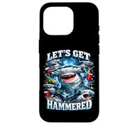Let's Get Hammerhead Shark Pun Dad Blague Coque pour iPhone 16 Pro