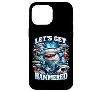 Let's Get Hammerhead Shark Pun Dad Blague Coque pour iPhone 16 Pro Max