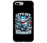 Let's Get Hammerhead Shark Pun Dad Blague Coque pour iPhone 7 Plus/8 Plus