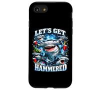Let's Get Hammerhead Shark Pun Dad Blague Coque pour iPhone SE (2020) / 7/8