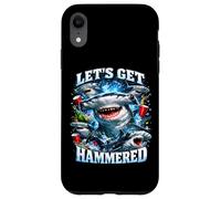 Let's Get Hammerhead Shark Pun Dad Blague Coque pour iPhone XR
