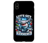 Let's Get Hammerhead Shark Pun Dad Blague Coque pour iPhone XS Max