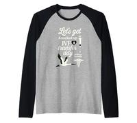 Let's Get Knocked up Transfert Day FIV Maman Fertilité Femmes Manche Raglan
