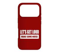 Let's Get Loud/Faisons du Bruit - Faites du Son Coque pour iPhone 17 Pro
