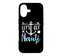 Let's Get Nauti Bachelorette Party Funny Bride Mermaid Theme Coque pour iPhone 17