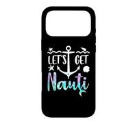Let's Get Nauti Bachelorette Party Funny Bride Mermaid Theme Coque pour iPhone 17 Pro Max