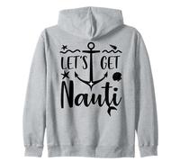 Let's Get Nauti Shirt,Bachelorette Party Tops,Lets Get Nauti Sweat à Capuche