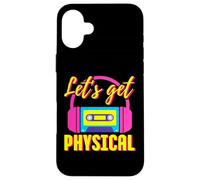Let's Get Physical 80 Costume de fête d'halloween rétro Coque pour iPhone 16 Plus