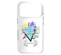 Let's Get Physical 80's 90s Style rétro Entraînement Gym Fitness Coque pour iPhone 17 Pro