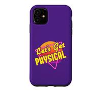 Let's Get Physical Costume rétro années 80 Entraînement années 80 Coque pour iPhone 11
