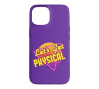 Let's Get Physical Costume rétro années 80 Entraînement années 80 Coque pour iPhone 15