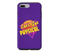 Let's Get Physical Costume rétro années 80 Entraînement années 80 Coque pour iPhone 7 Plus/8 Plus
