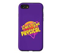 Let's Get Physical Costume rétro années 80 Entraînement années 80 Coque pour iPhone SE (2020) / 7/8