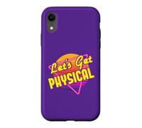Let's Get Physical Costume rétro années 80 Entraînement années 80 Coque pour iPhone XR