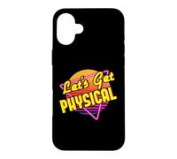 Let's Get Physical Costume rétro années 80 pour entraînement Coque pour iPhone 16 Plus
