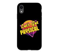Let's Get Physical Costume rétro années 80 pour entraînement Coque pour iPhone XR