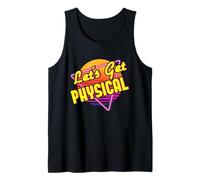 Let's Get Physical Costume rétro années 80 pour entraînement Débardeur