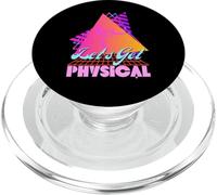 Let's Get Physical for A Fitness 80's PopSockets PopGrip pour MagSafe