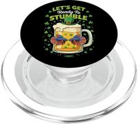 Let's Get Ready to Stumble Beta Fish Party St Patrick PopSockets PopGrip pour MagSafe
