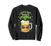 Let's Get Ready to Stumble Beta Fish Party St Patrick Sweatshirt