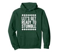 Let's Get Ready to Stumble Chemise Homme Femme St Patrick Sweat à Capuche