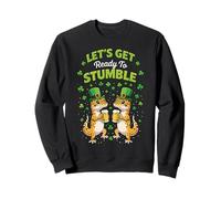 Let's Get Ready to Stumble Geckos Party St Patrick Sweatshirt