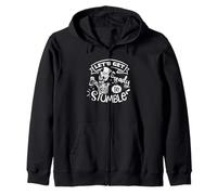 Let's Get Ready to Stumble Skull Humour Sweat à Capuche