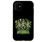 Lets Get Ready to Stumble St Patrick Dancing Skeleton Coque pour iPhone 11