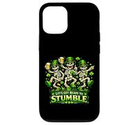 Lets Get Ready to Stumble St Patrick Dancing Skeleton Coque pour iPhone 12/12 Pro