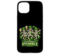 Lets Get Ready to Stumble St Patrick Dancing Skeleton Coque pour iPhone 15 Plus