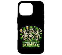 Lets Get Ready to Stumble St Patrick Dancing Skeleton Coque pour iPhone 16 Pro