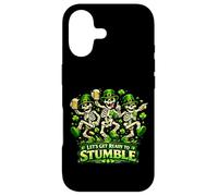 Lets Get Ready to Stumble St Patrick Dancing Skeleton Coque pour iPhone 17