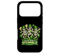 Lets Get Ready to Stumble St Patrick Dancing Skeleton Coque pour iPhone 17 Pro