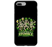 Lets Get Ready to Stumble St Patrick Dancing Skeleton Coque pour iPhone 7 Plus/8 Plus