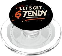 Let's Get Sendy 67 Six Seven 7endy 6 7endy 67 Meme Funny 6 7 PopSockets PopGrip pour MagSafe