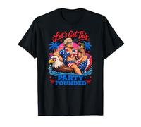 Let's Get This Party fondé Alexander Hamilton Le 4 Juillet T-Shirt