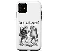 Let's Get Weird Dancing Frogs Conte de fées Strange Dream Coque pour iPhone 11